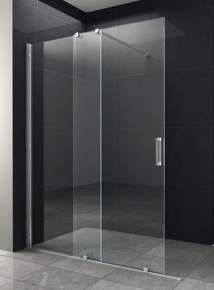 Home Systeme Walk-in-Dusche Schiebetür Duschtrennwand Duschkabine günstig online kaufen