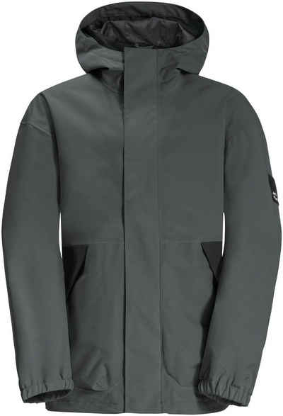 Jack Wolfskin Outdoorjacke TEEN 2L JACKET Y Wasserabweisend & Atmungsaktiv