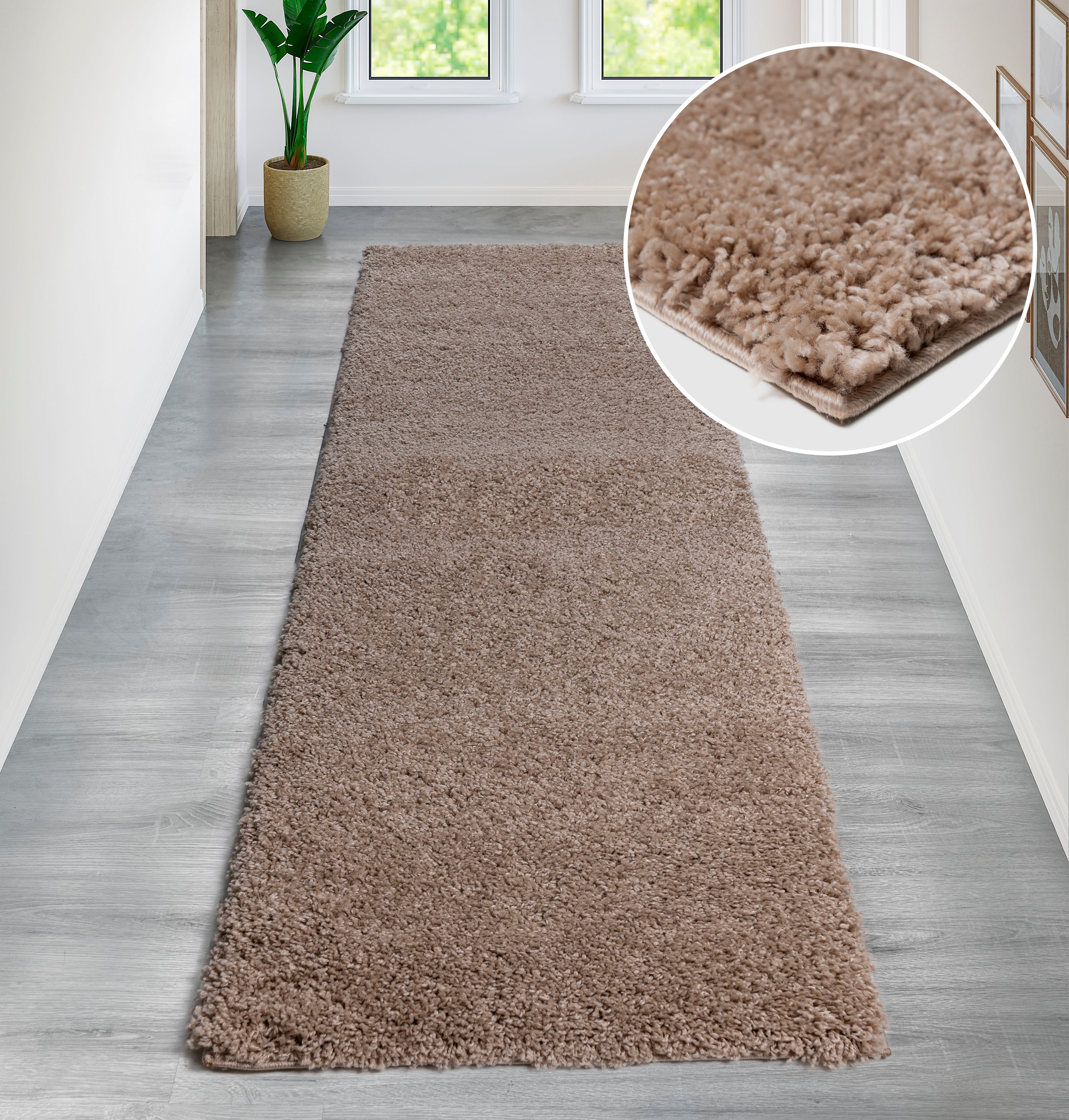 Läufer Shaggy Soft