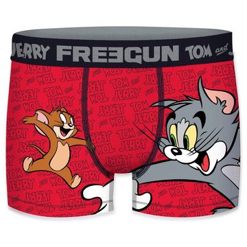 Freegun Boxershorts Tom and Jerry Boxershorts 4er Pack (4-St) mit Stretch