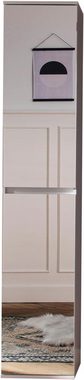 INOSIGN Garderobenschrank Malcesine mit Spiegelfront und 7 Böden, Breite 37 cm