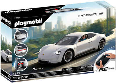 Playmobil® Konstruktions-Spielset Porsche Mission E (70765), Porsche, (22 St), Made in Germany