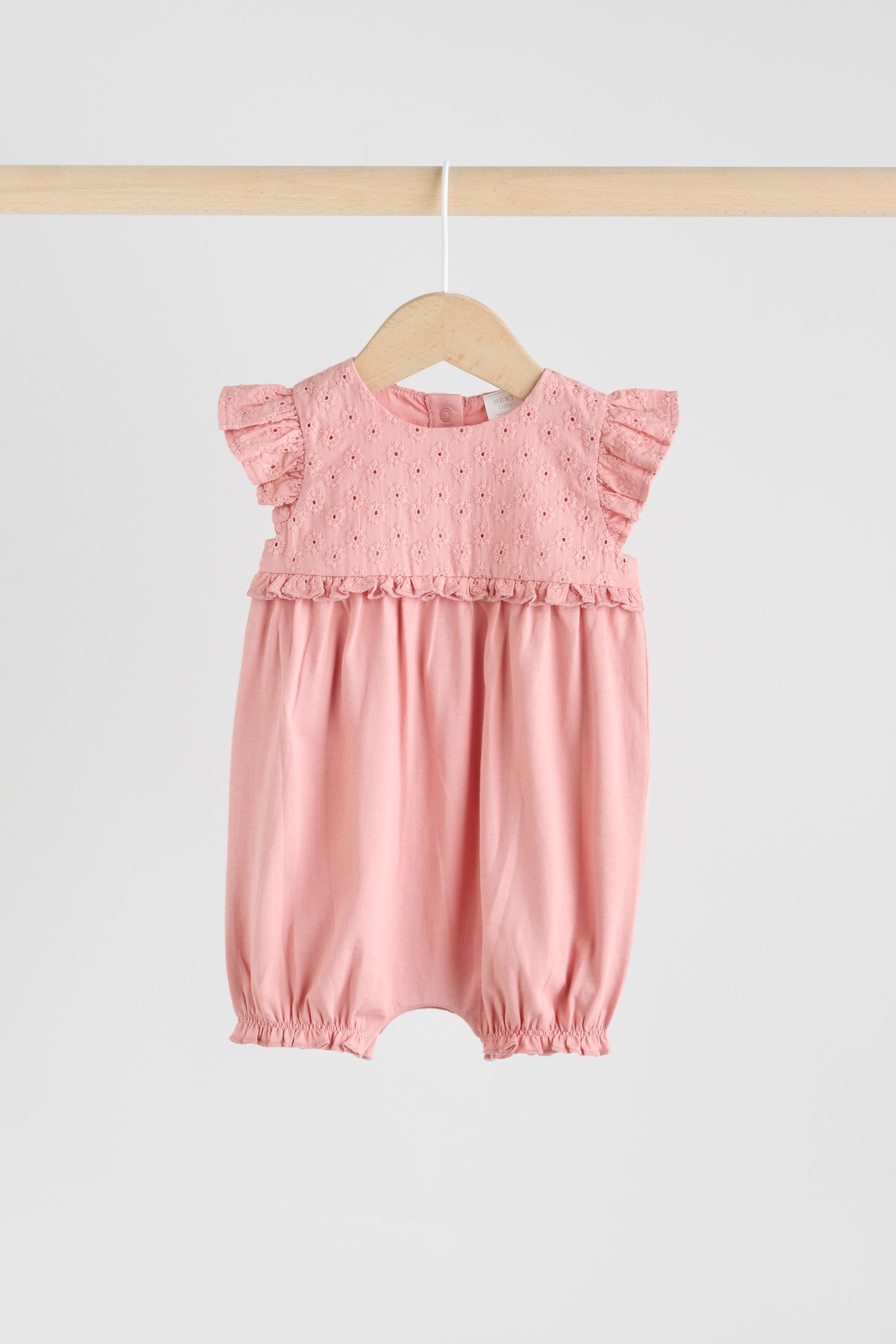 Next Strampler Baby-Strampelanzüge mit Print, 3er-Pack (3-tlg)
