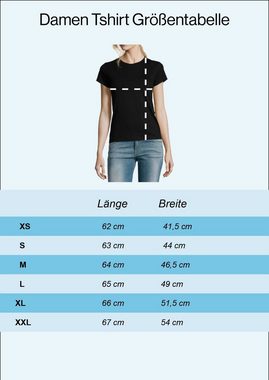 Youth Designz T-Shirt Deutschland Herz Damen Shirt mit modischem Print