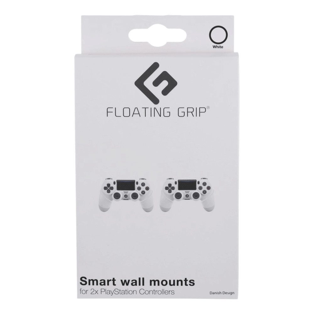FLOATING GRIP Wall Mounts PlayStation Controller-Wandhalterung PS5 weiß Controller