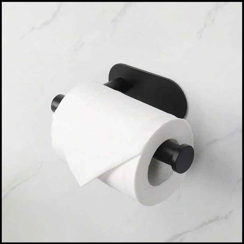 Novabad Держатели для туалетной бумаги Klopapierhalter ohne Bohren, Selbstklebend WC Rollenhalter Edelstahl, WC Halter Rollenhalter Klorollenhalter Papierhalter