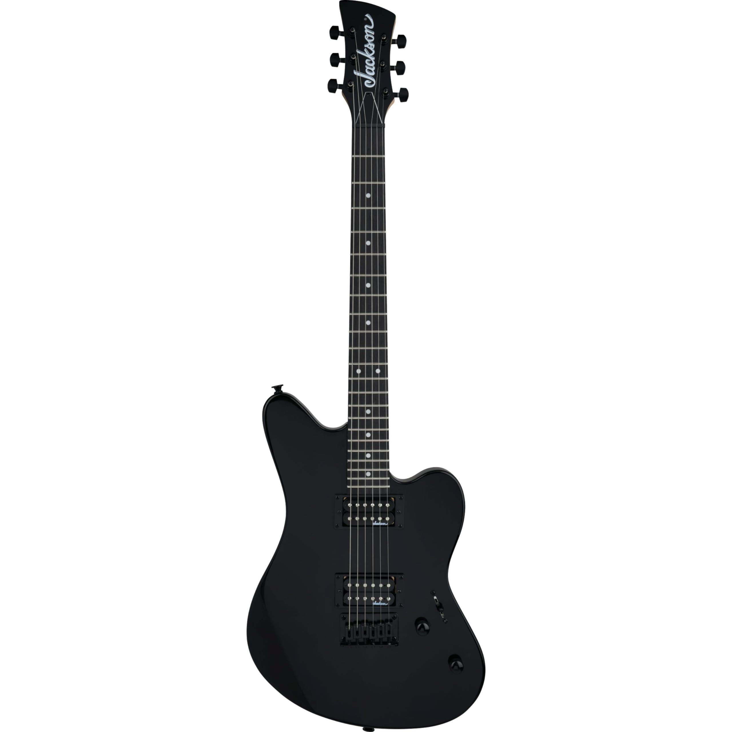 Jackson E-Gitarre, E-Gitarren, ST-Modelle, JS Series Surfcaster JS22 SF HT Gloss Black - E-Gitarre