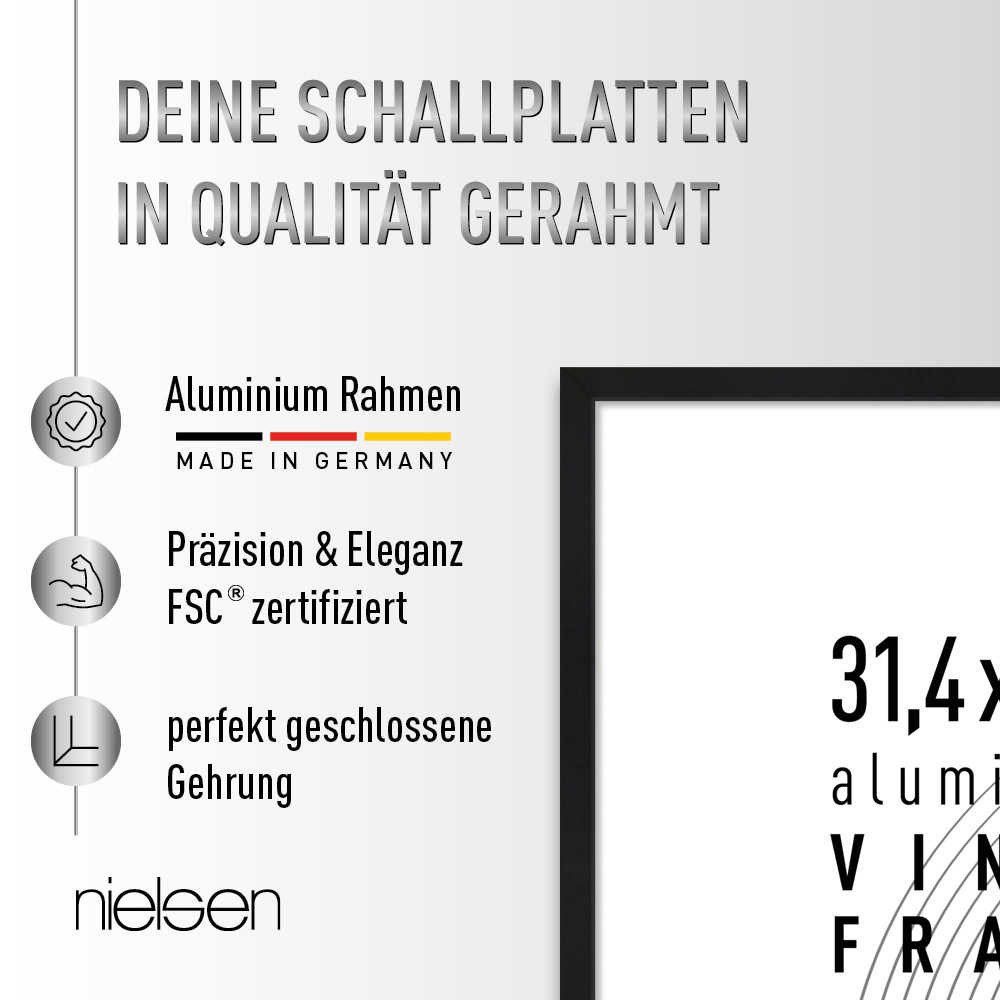 nielsen Bilderrahmen Vinyl- Schallplattenrahmen Aluminium, (3 St) günstig online kaufen