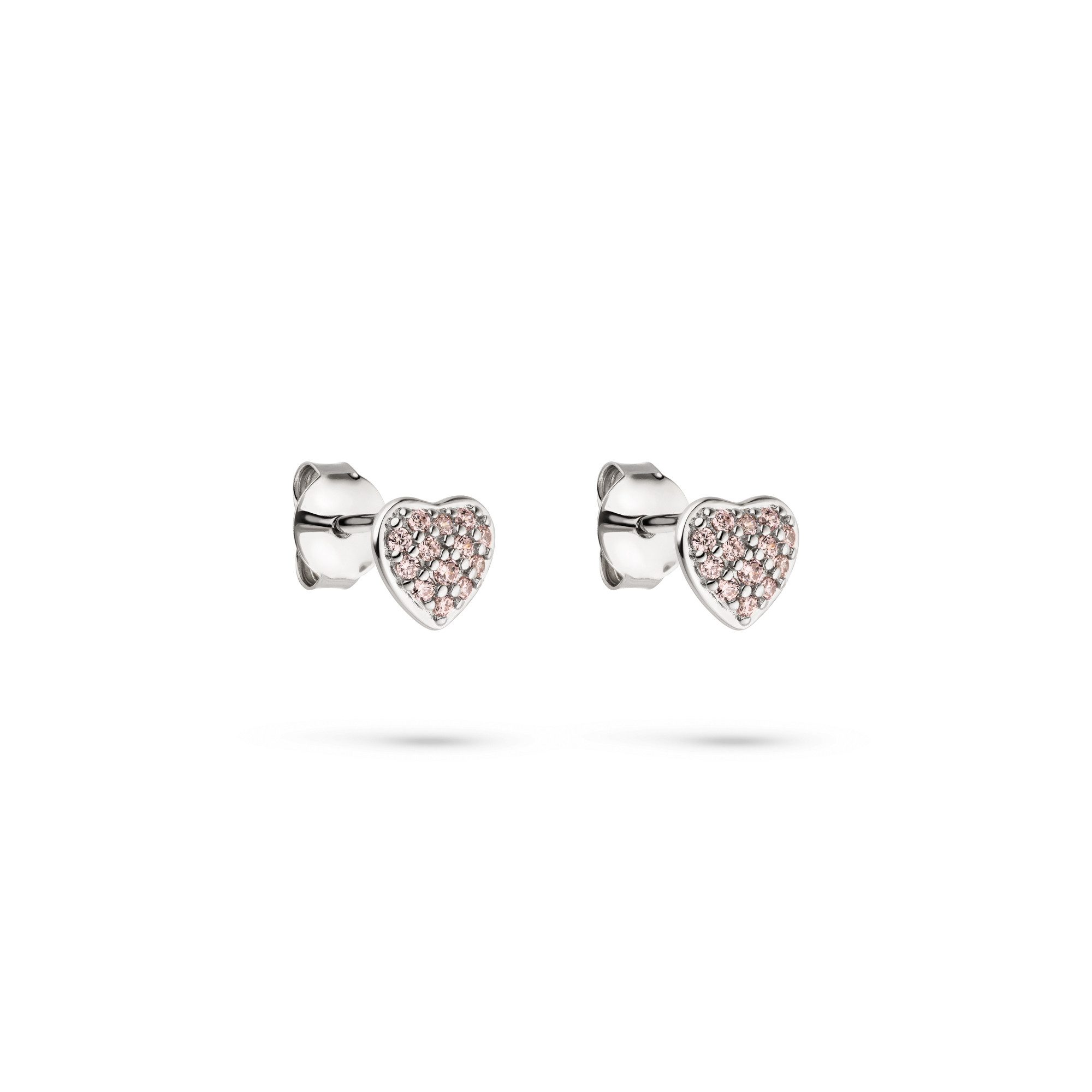 s.Oliver Paar Ohrstecker Heart, Herz, mit Zirkonia (synth)