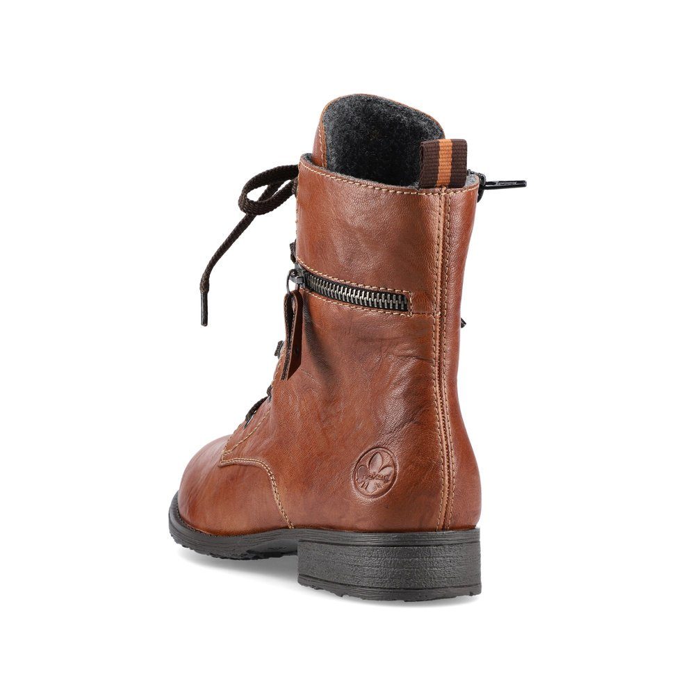 Rieker Rieker Damen Schnürstiefelette 70828-22 braun Stiefelette