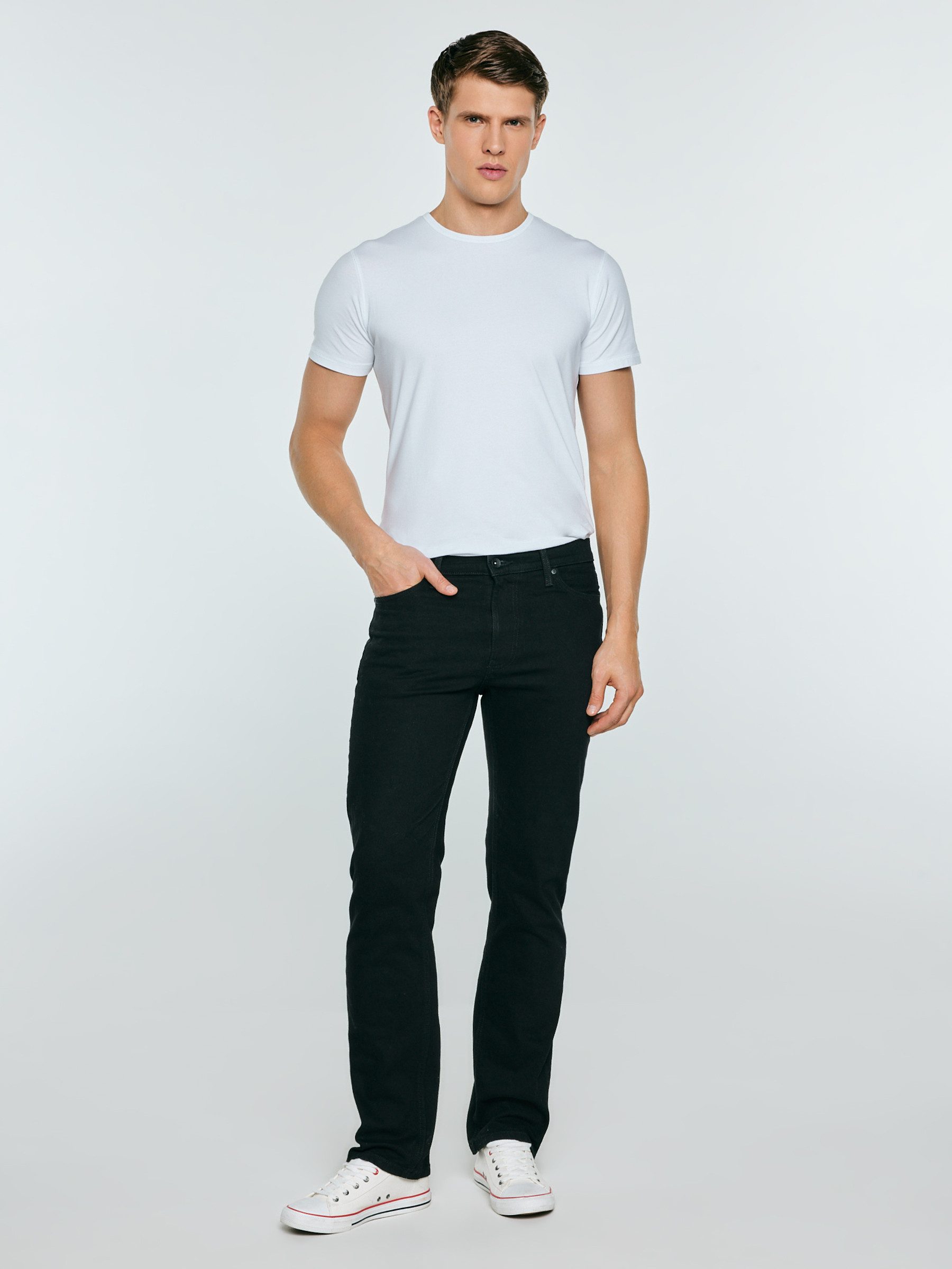 BIG STAR Straight-Jeans COLT hohe Leibhöhe