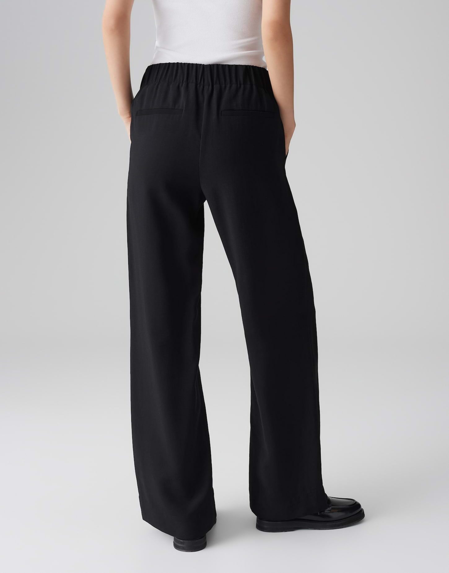 OPUS Stoffhose MAROU CARGO mit Komfortbund Long, aufgesetzte Cargotaschen, elastischer Gummibund