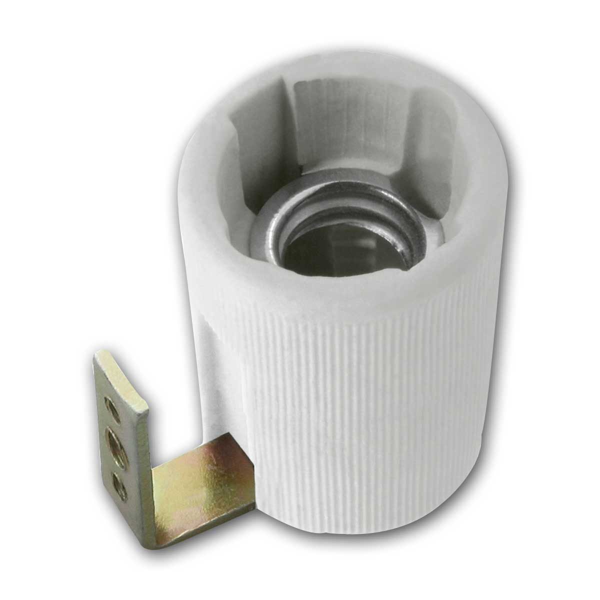 world-trading-net Lampenfassung E14 Lampenfassung aus Keramik HLDR-E14-F