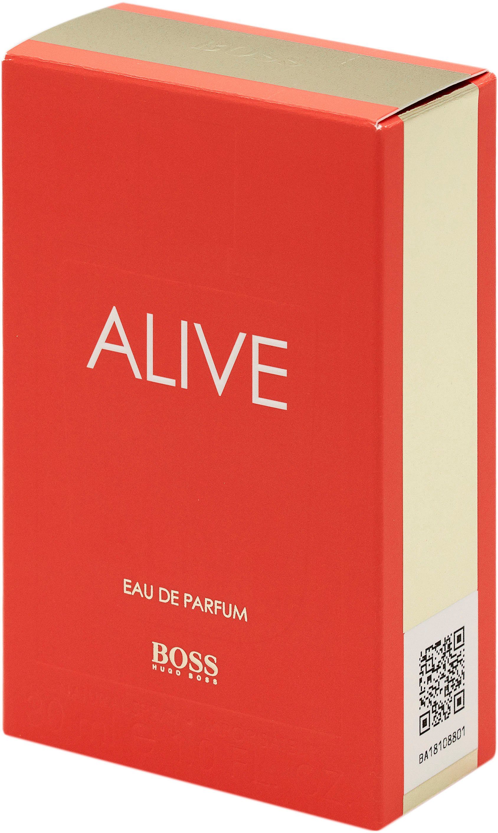 BOSS Eau de Parfum ALIVE, EDP, Interessanter Duft