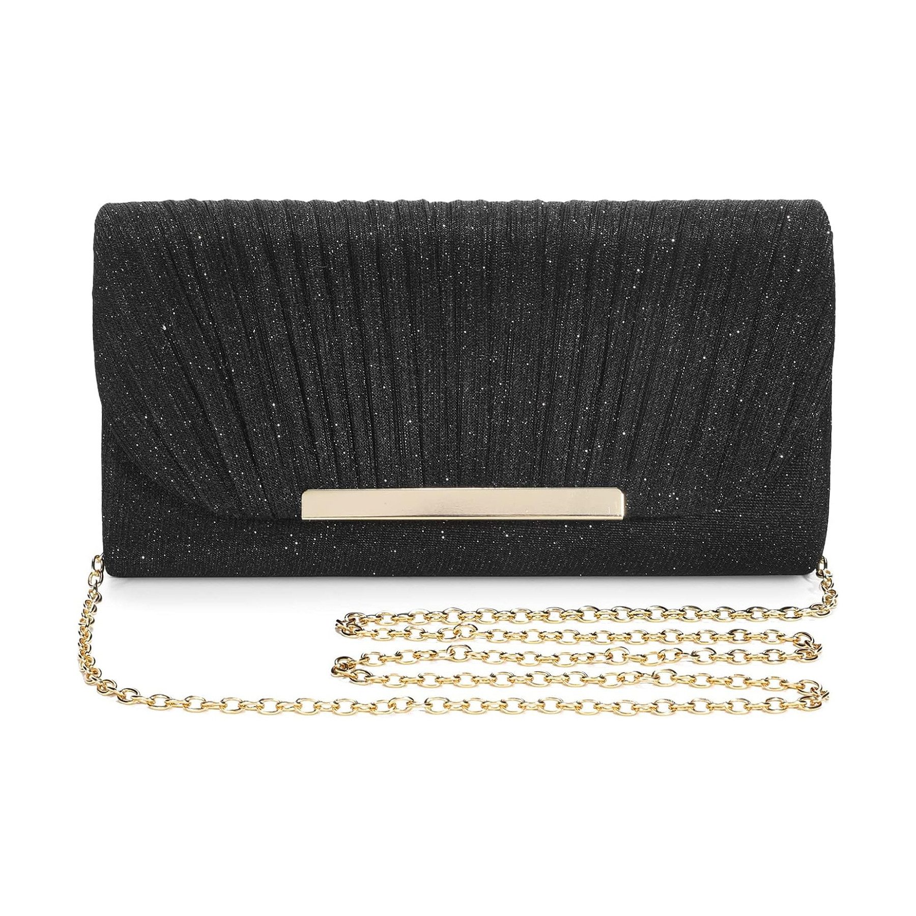 Cachito Abendtasche Damen-Abendtasche, glänzende Handtasche, Brautabendtasche, ideal für Hochzeiten, Bälle und Partys