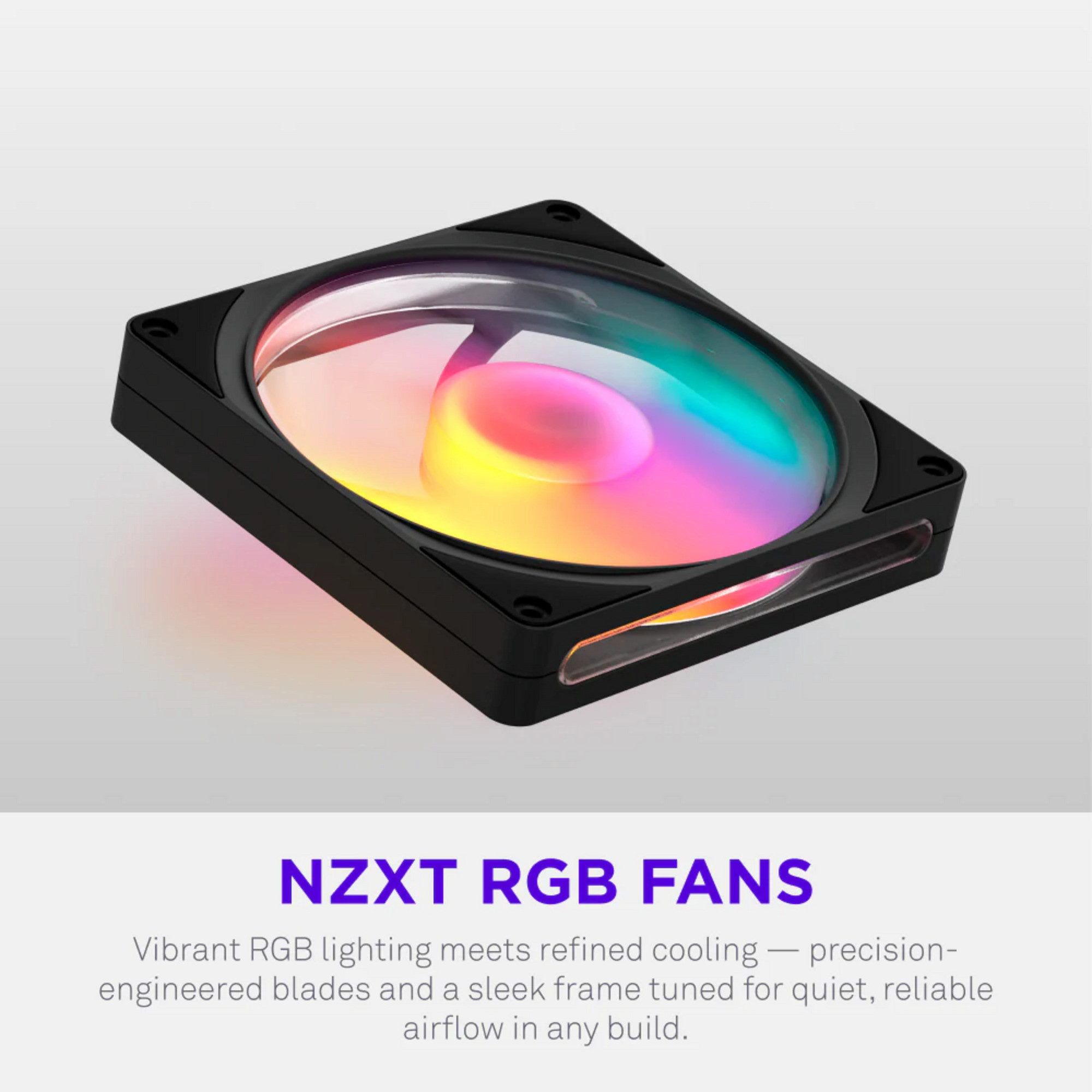 NZXT Gehäuselüfter NZXT F140 RGB, Gehäuselüfter