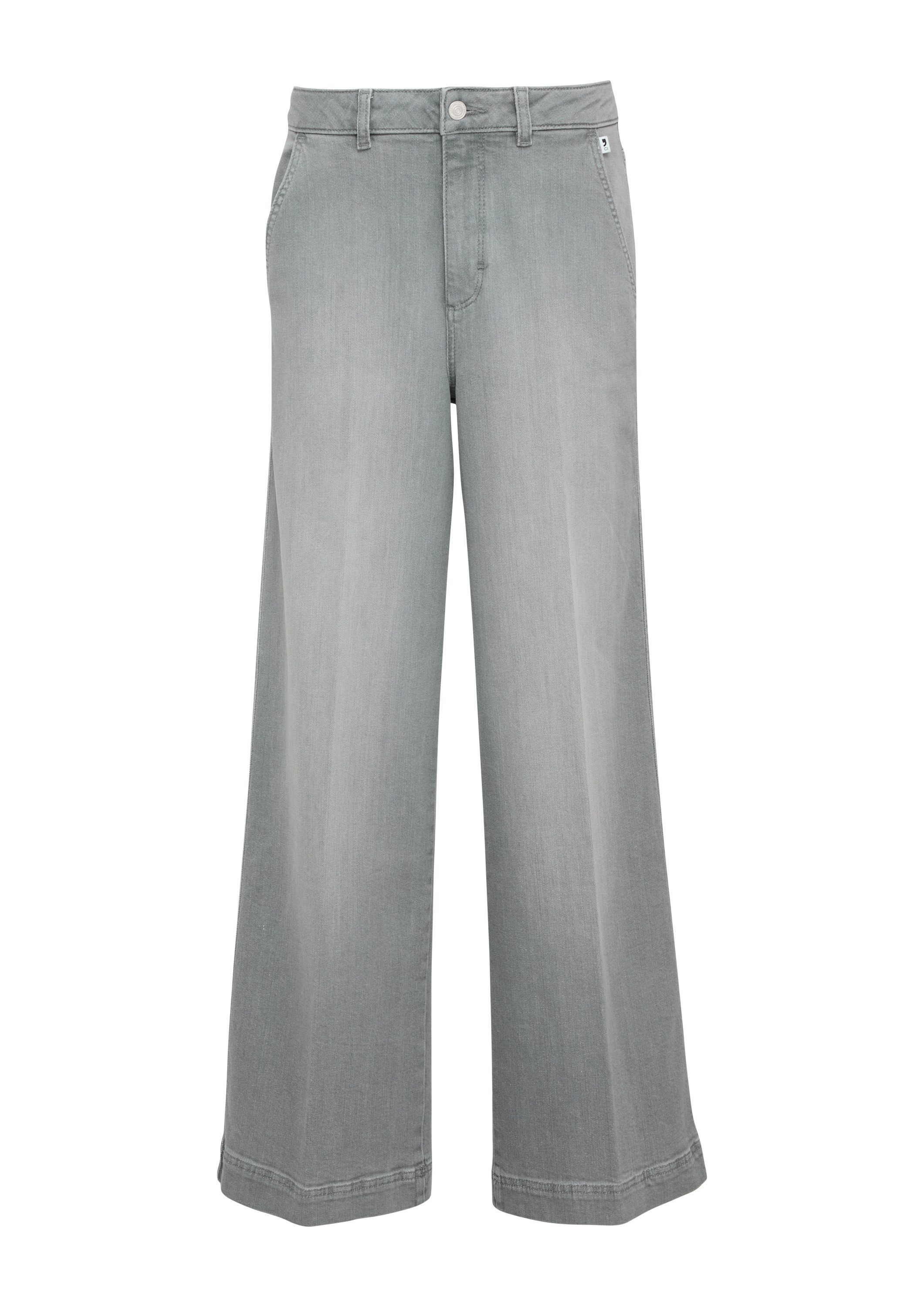 comma Weite Jeans Jeans-Hose Lässige Wide-Leg-Jeans im Loose Fit günstig online kaufen