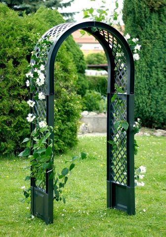 KHW Kunststoffrosenbogen BxTxH: 100x43x207...