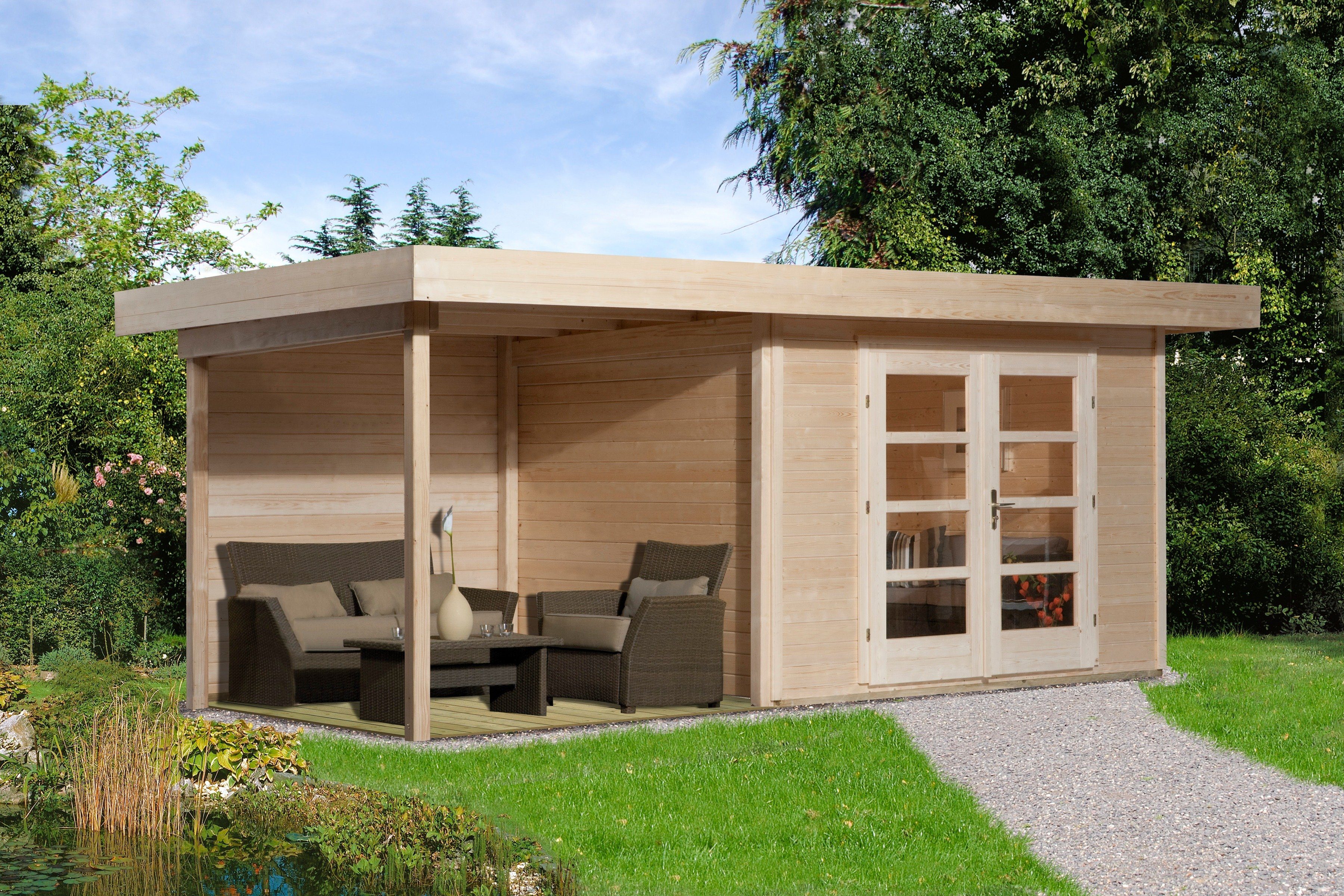WEKA Gartenhaus »Chillout«, BxT 586x314 cm, inkl. Fußboden, in 2