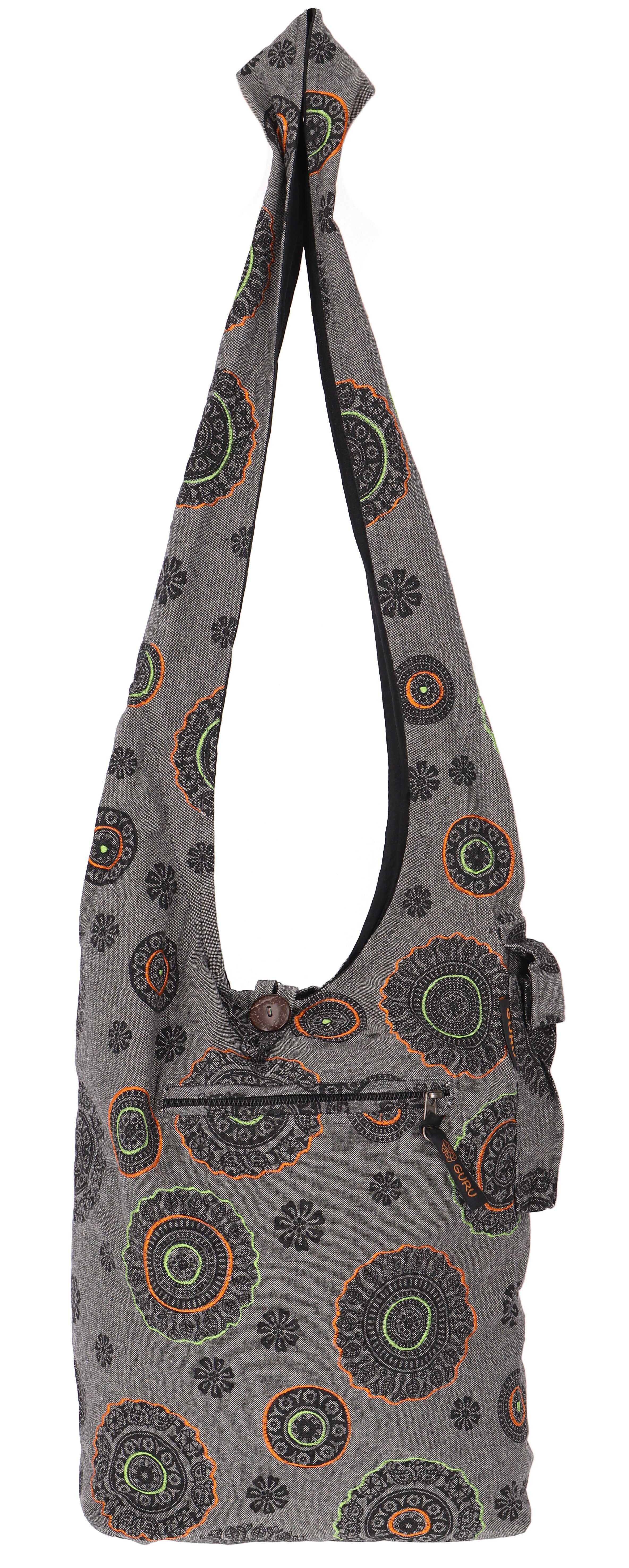 Guru-Shop Schultertasche Sadhu Bag, Goa Tasche, günstig online kaufen