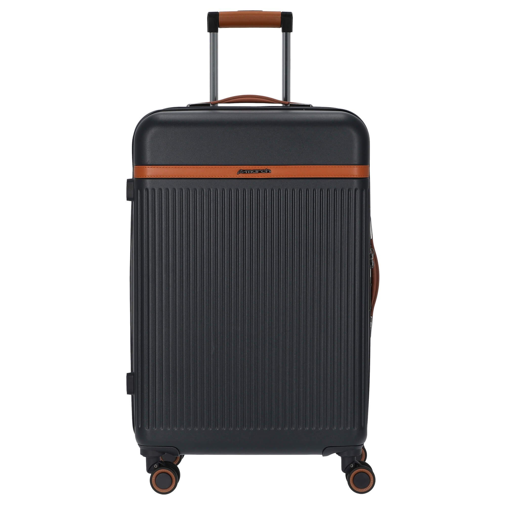 March15 Trading Trolley Brenner - 4-Rollen-Trolley M 65 cm, 4 Rollen midnight blue