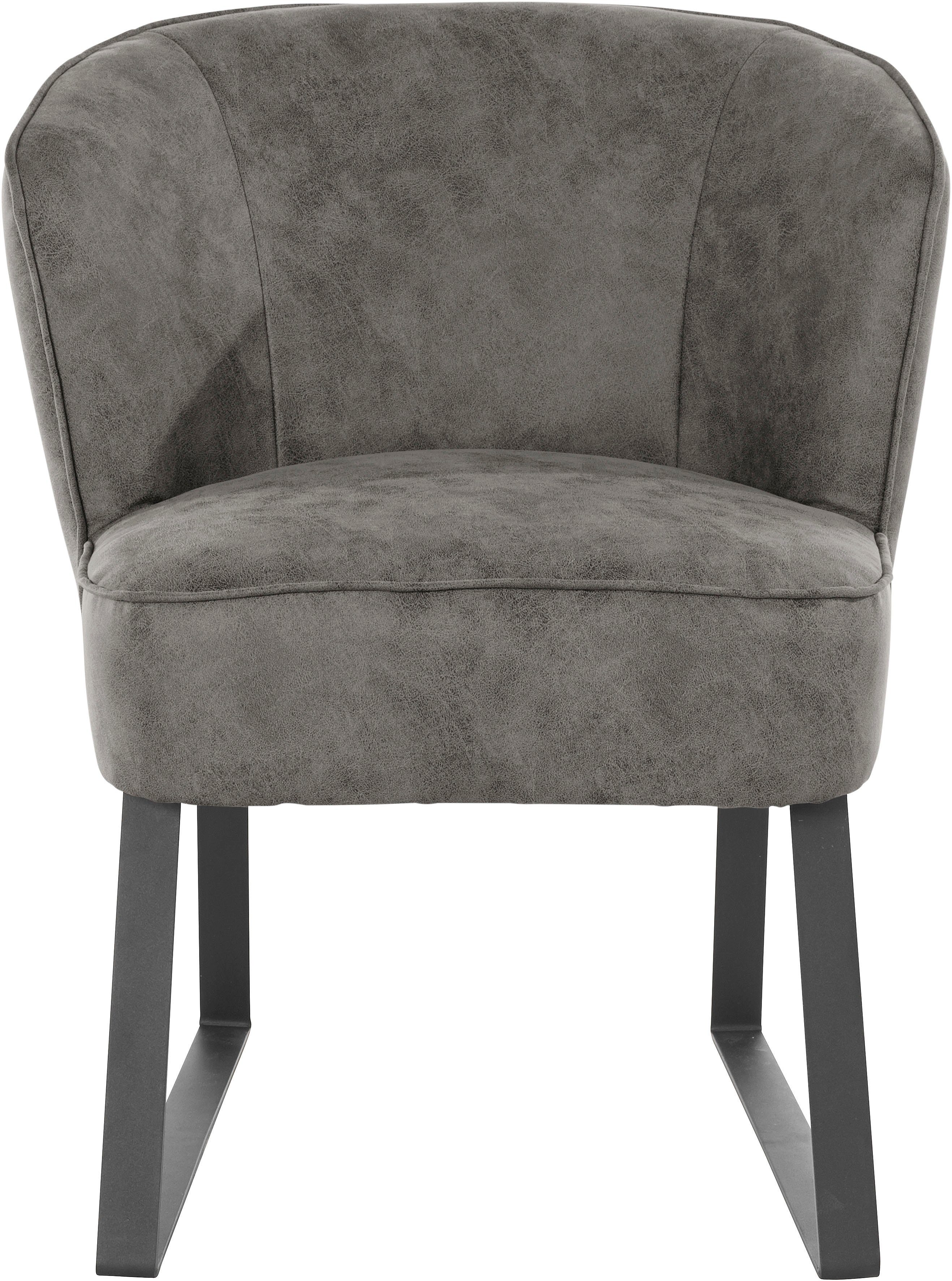Stck. Qualitäten, in Sessel 1 mit exxpo Metallfüßen, - sofa Keder Bezug fashion und Americano, verschiedenen