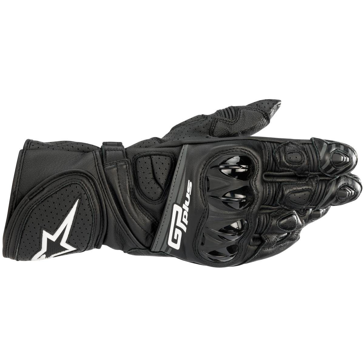 V2 Plus schwarz Alpinestars Alpinestars Black Sporthandschuh GP Motorradhandschuhe R