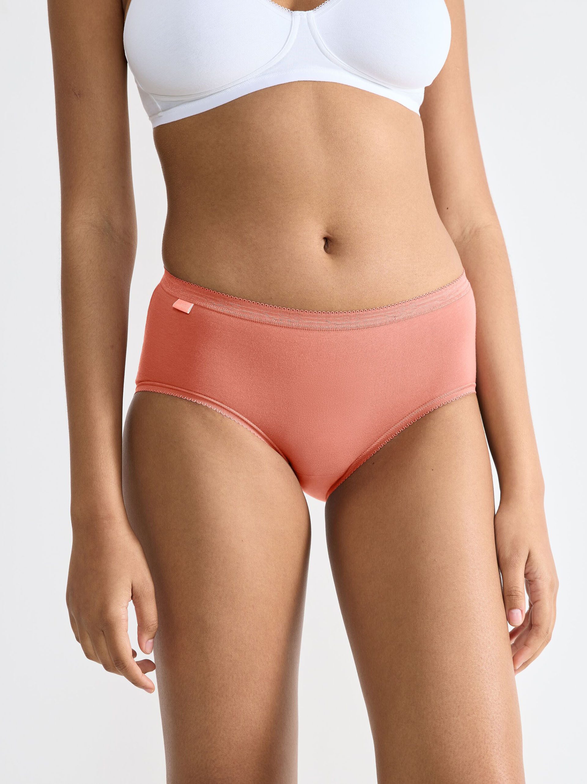 sloggi Maxislip Originals Basic (4-St) Midi-slip panty-s shorts