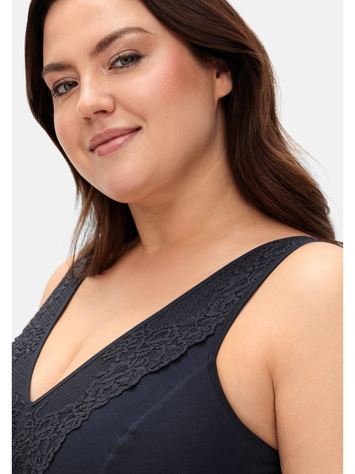 Sheego Bügelloser BH Große Größen in verschlussloser Bustier-Form