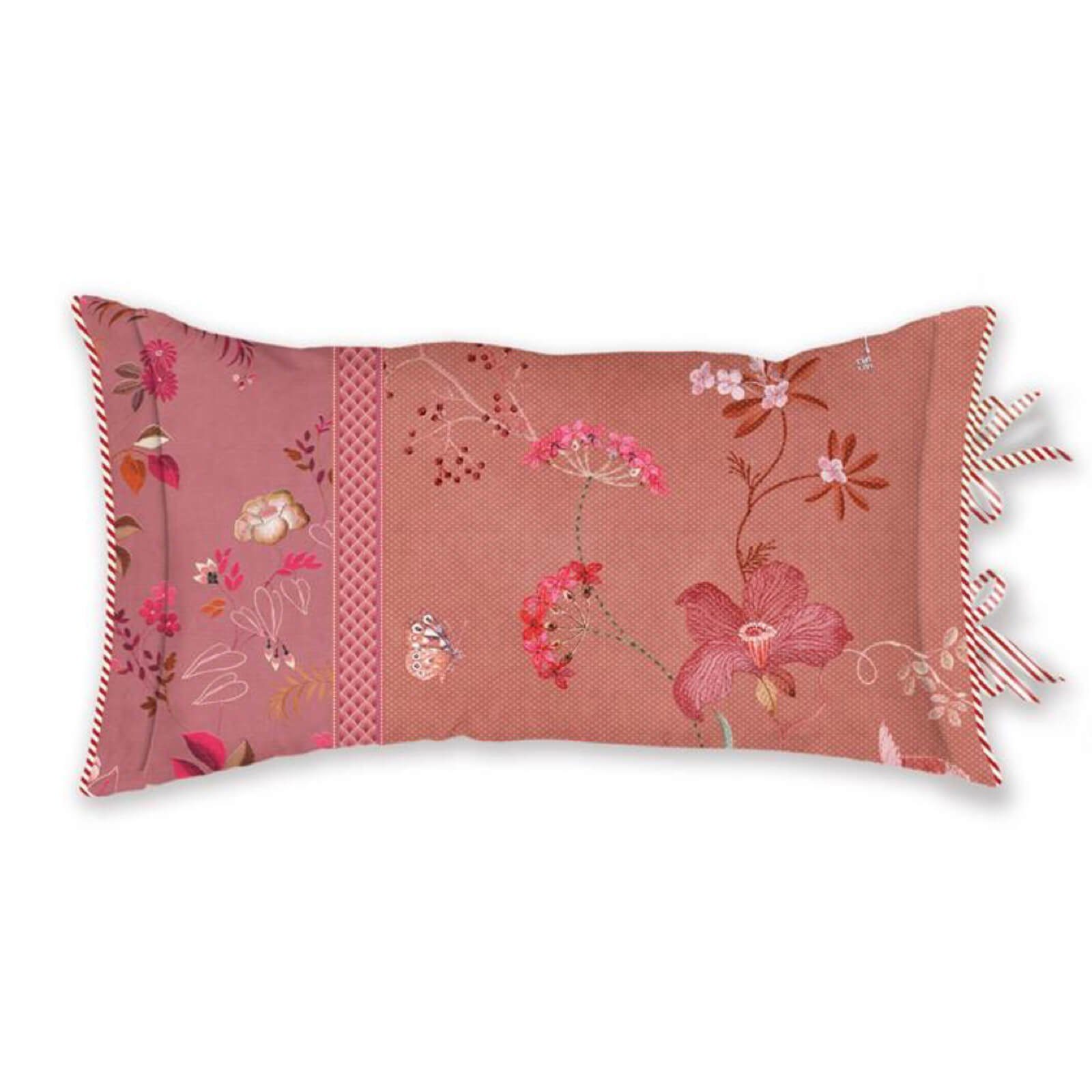 PiP Studio Dekokissen Dekokissen Tokyo Bouquet Pink, Blumen, Bogenmuster