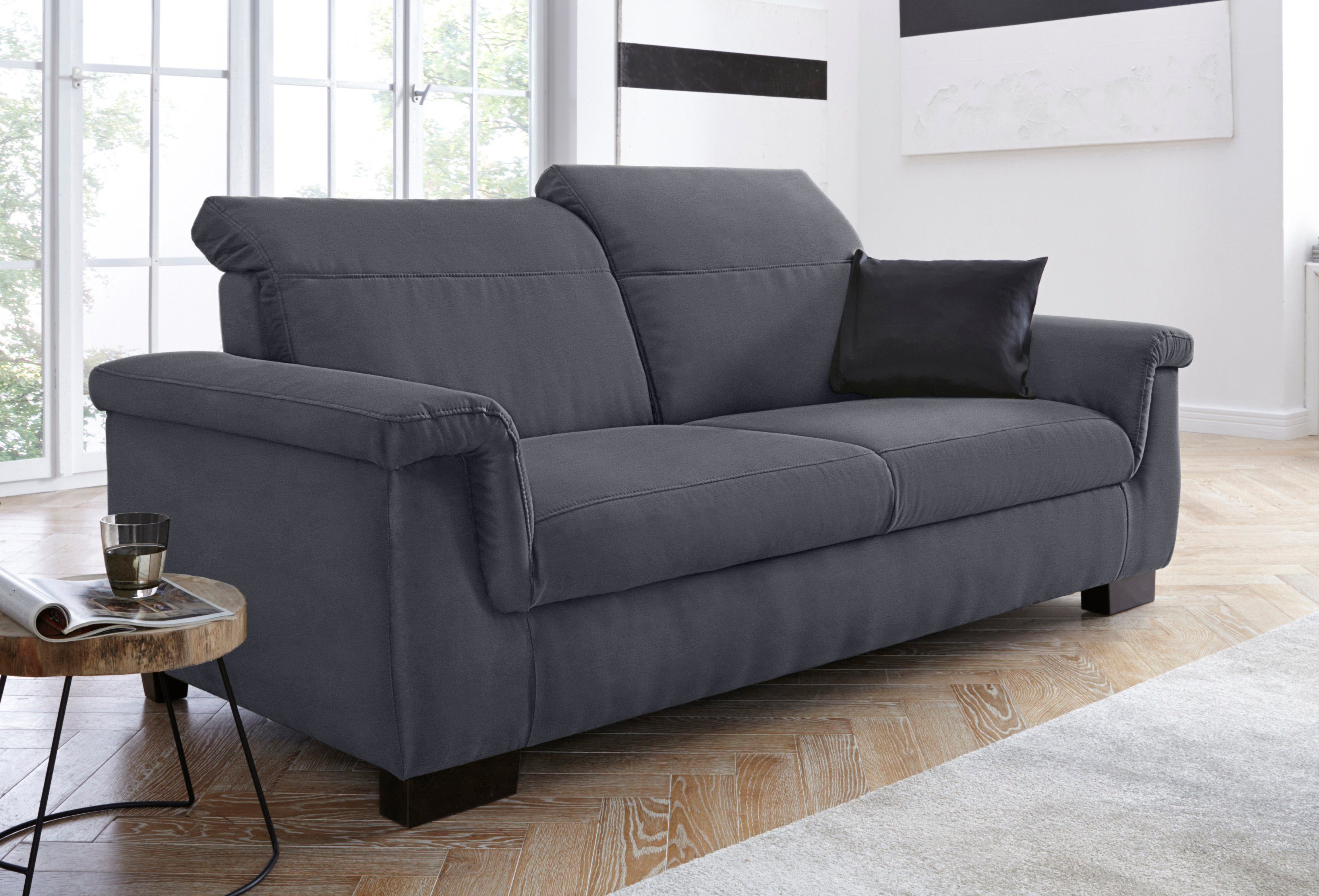 DOMO collection 2,5-Sitzer Sully, wahlweise mit Rückenverstellung