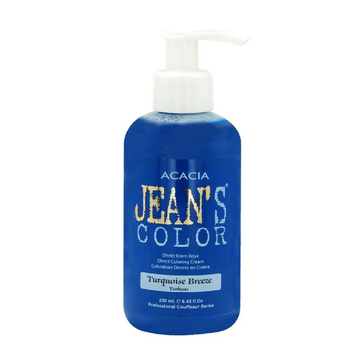 Jeans Color Haarfarbe Semi Permanente Direktziehende Haarfarbe 250ml Dream Blue