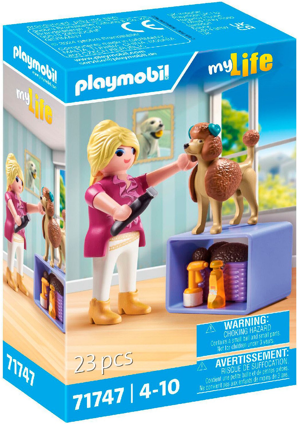Playmobil® Hundefriseurin (71747), Playmobil My Life Konstruktions-Spielset günstig online kaufen