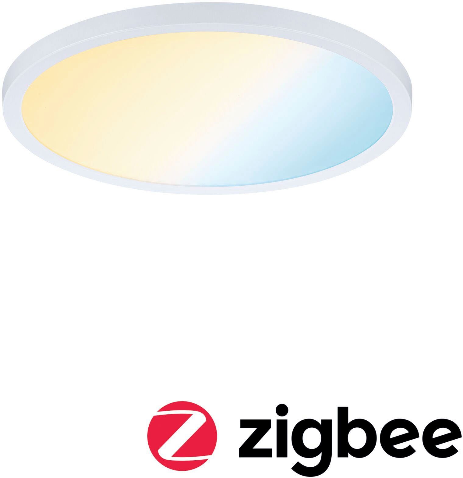 Paulmann LED Einbauleuchte Areo, Smart Home, LED fest integriert, warmweiß - kaltweiß, LED-Modul, Weiß Tunable
