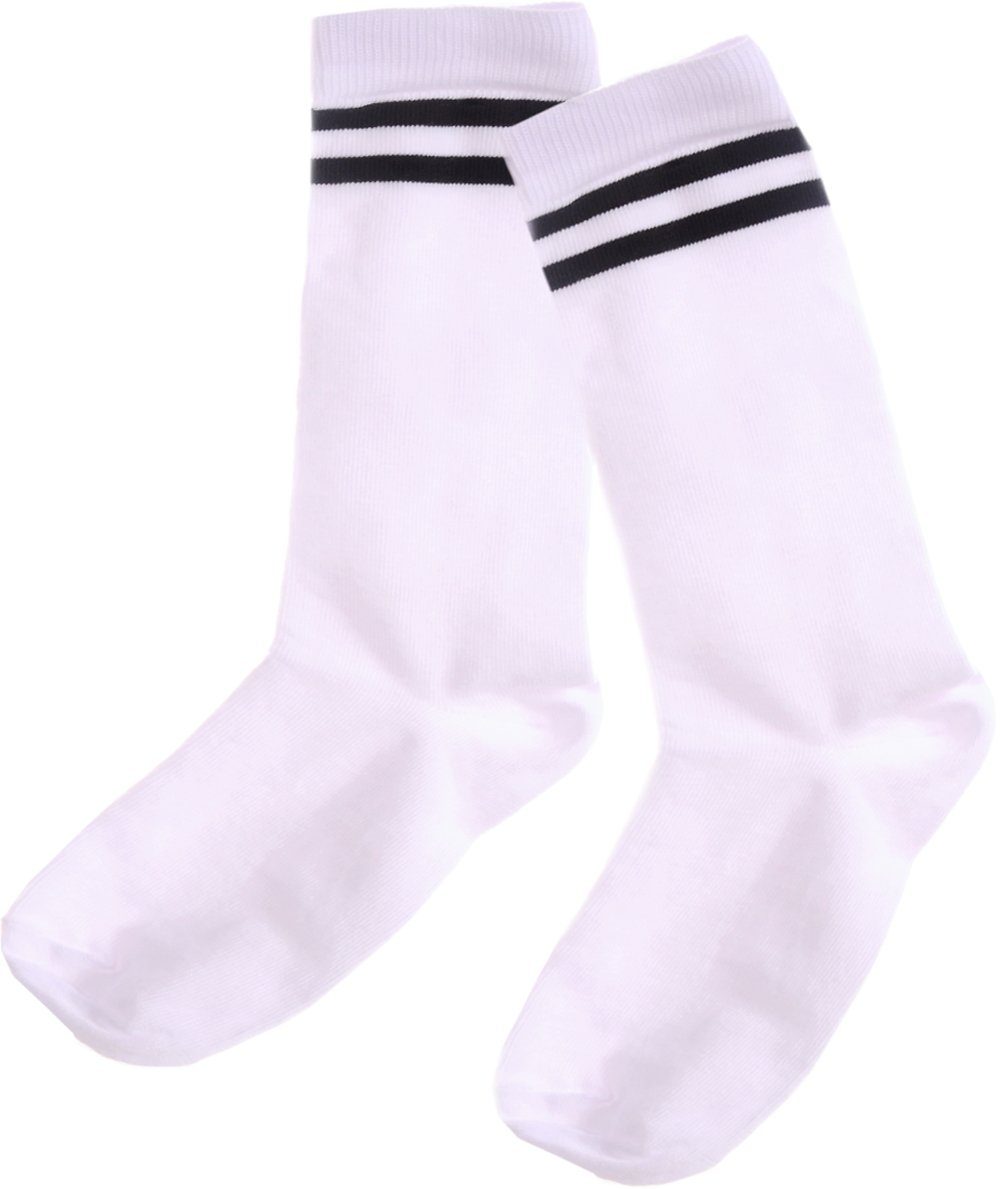 La Bortini Kniestrümpfe Kniestrümpfe für Baby und Kinder in weiß festlich für Schulanfang elastisch, weich, unisex, neutral