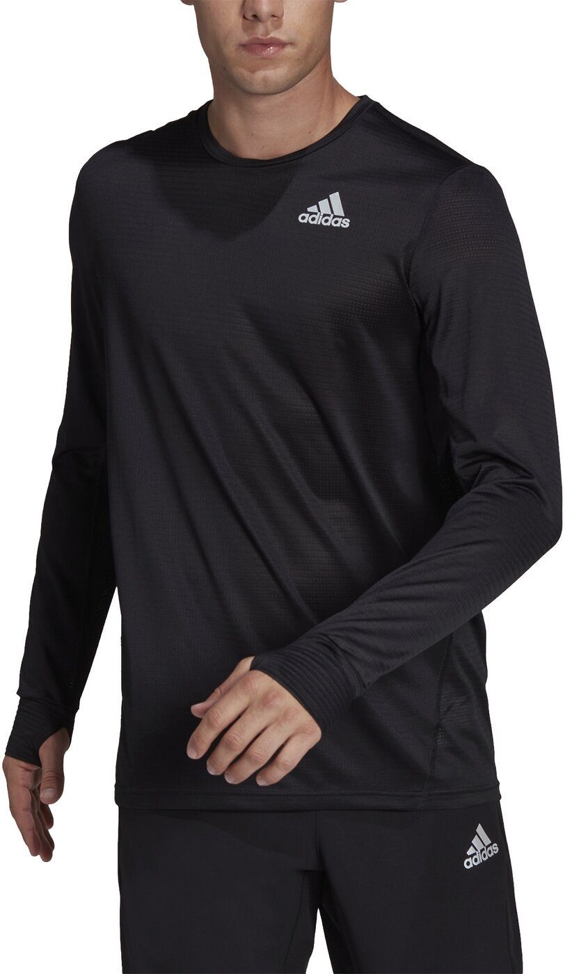 adidas Sportswear Longsleeve OTR LONG SLEEVE 000 BLACK/REFSIL