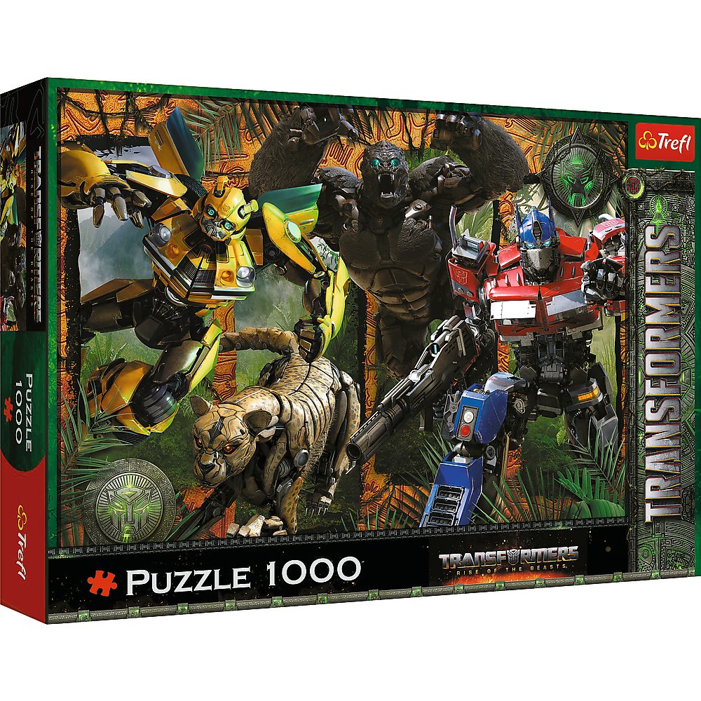 Trefl Puzzle Trefl, Transformers, 1000 Teile Puzzle, 1000 Puzzleteile, Made in Europe