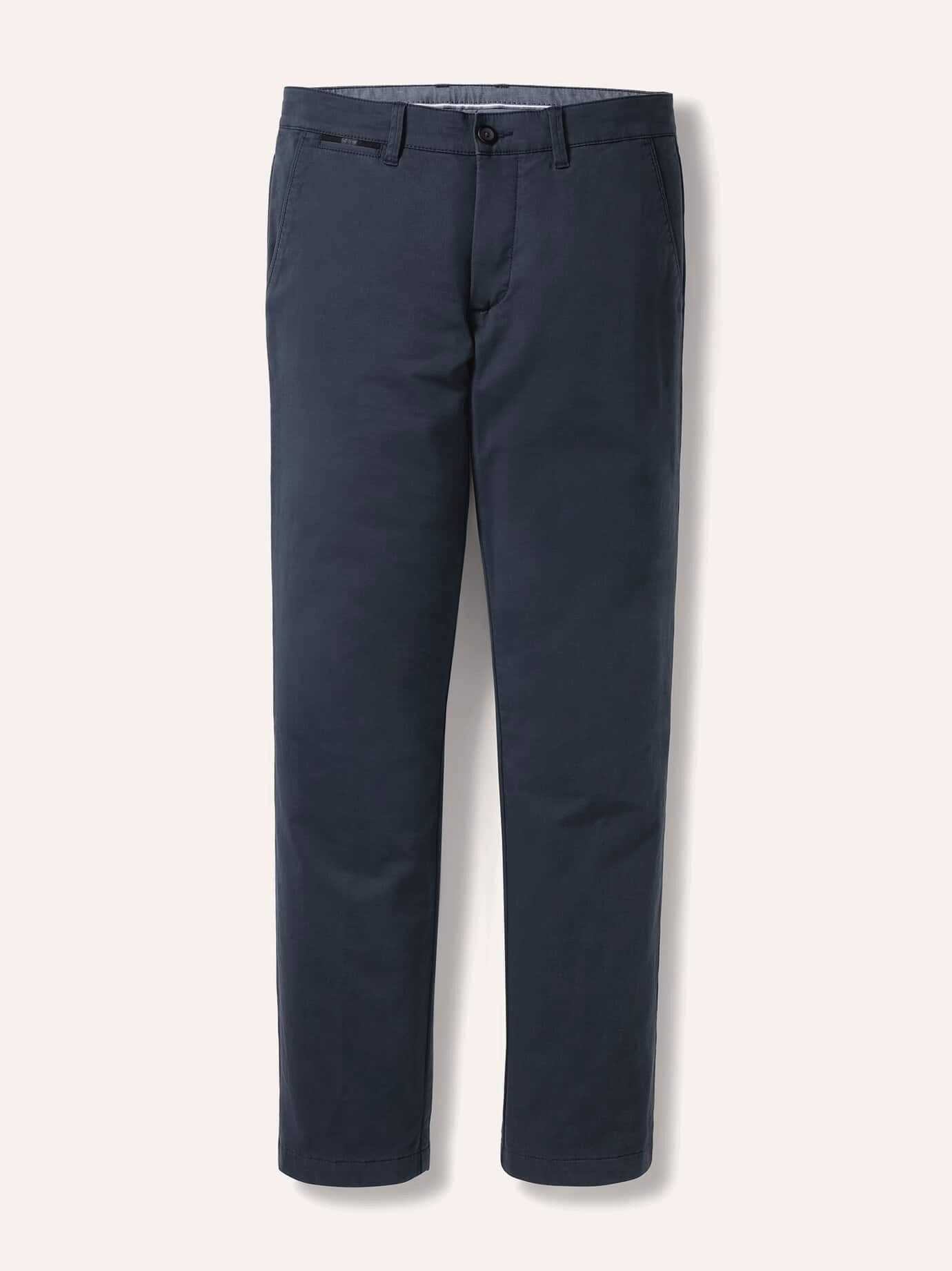 Walbusch Chinohose Herren Extraglatt-Thermo Chino Regular Fit bügelfrei Thermohose