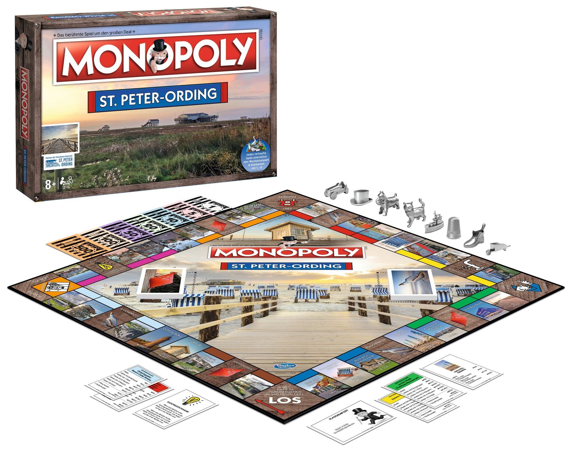 Peter-Ording Winning Brettspiel Spiel, St. Monopoly Moves
