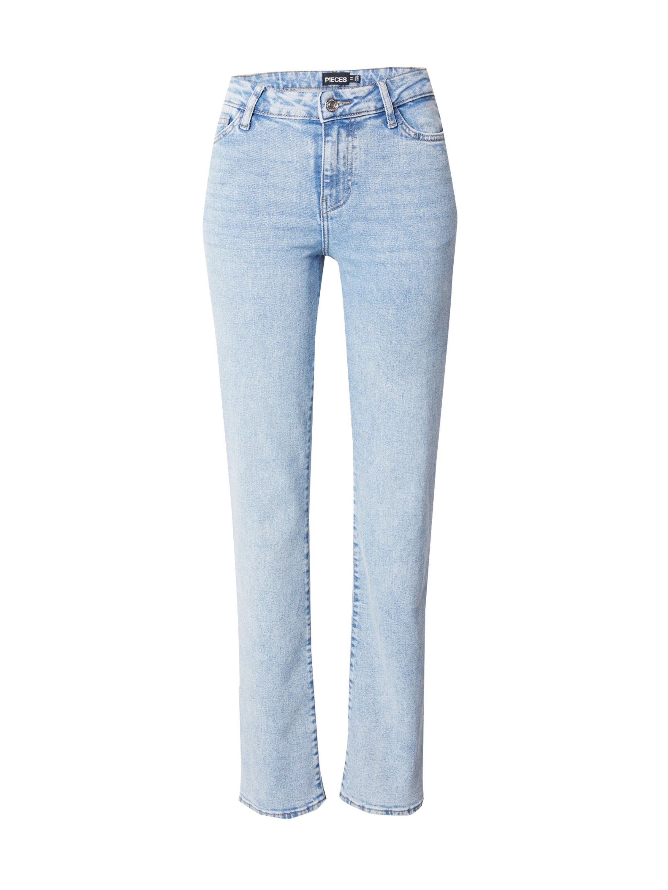 pieces Regular-fit-Jeans PCKelly (1-tlg) Plain/ohne Details
