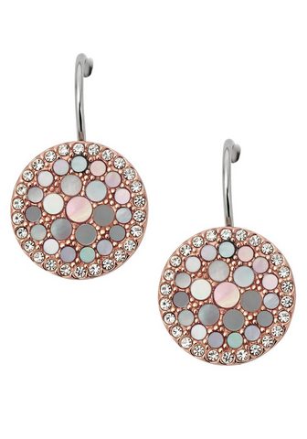 FOSSIL Пары серьги »Disc Drop в винтажн...