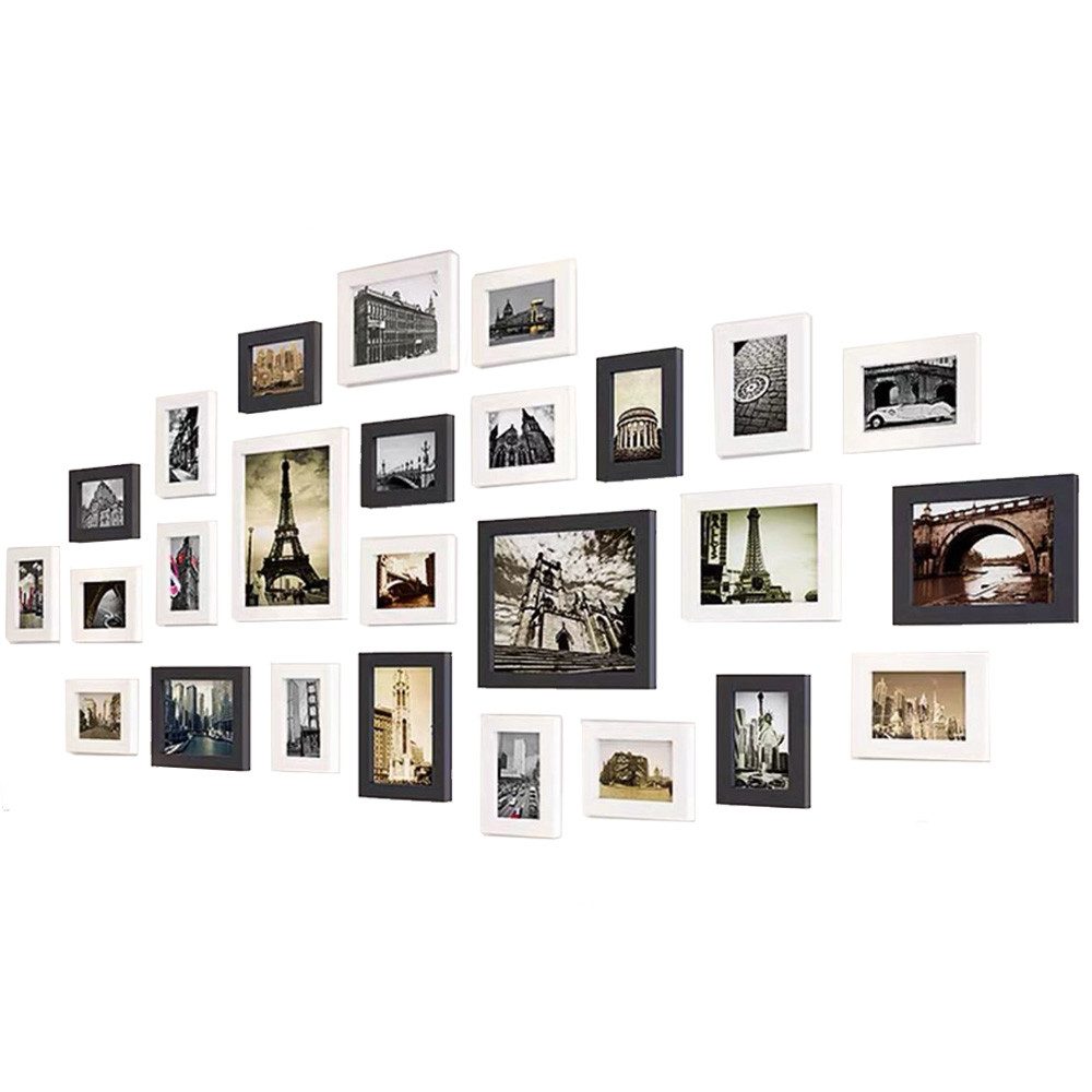 little dove Bilderrahmen Bilderrahmen-Set Fotowand hölzerne Fotorahmenwand günstig online kaufen