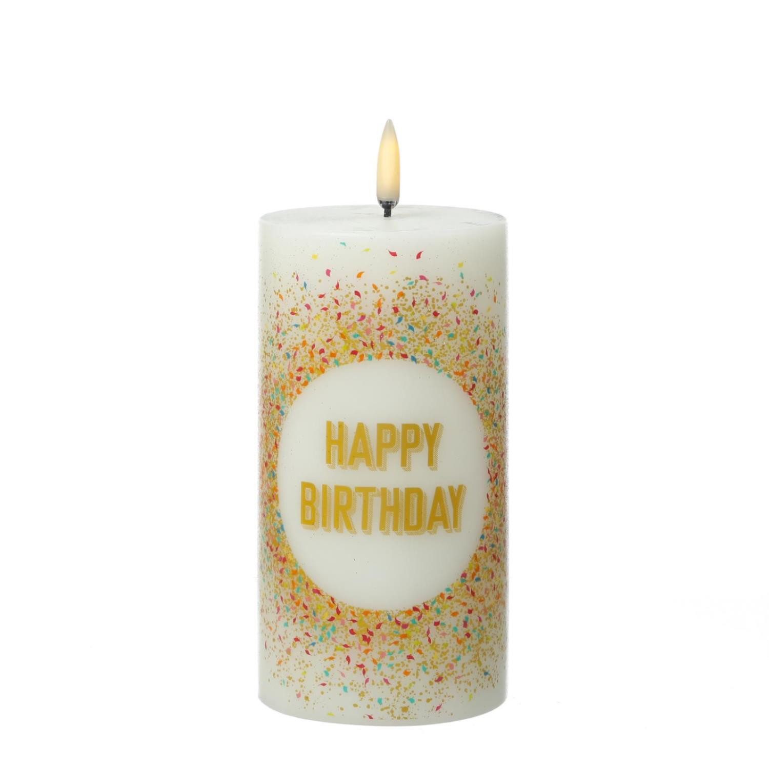 UYUNI Lighting LED-Kerze LED Kerze HAPPY BIRTHDAY Geburtstagskerze Geschenk günstig online kaufen