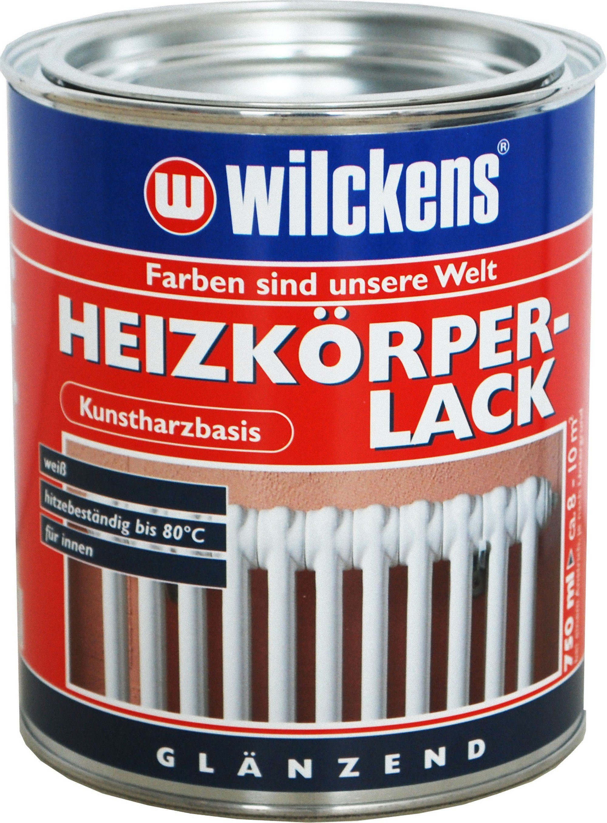 Wilckens Farben Lack, Heizkörperlack Weiß 0,75 L