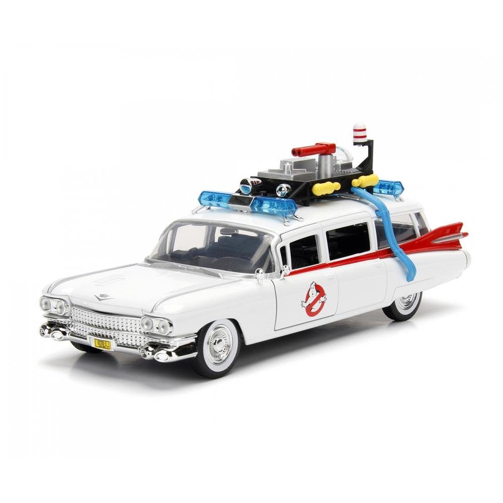 JADA Spielzeug-Auto Ghostbuster ECTO-1, 1:24, Modellauto, Spielzeugauto