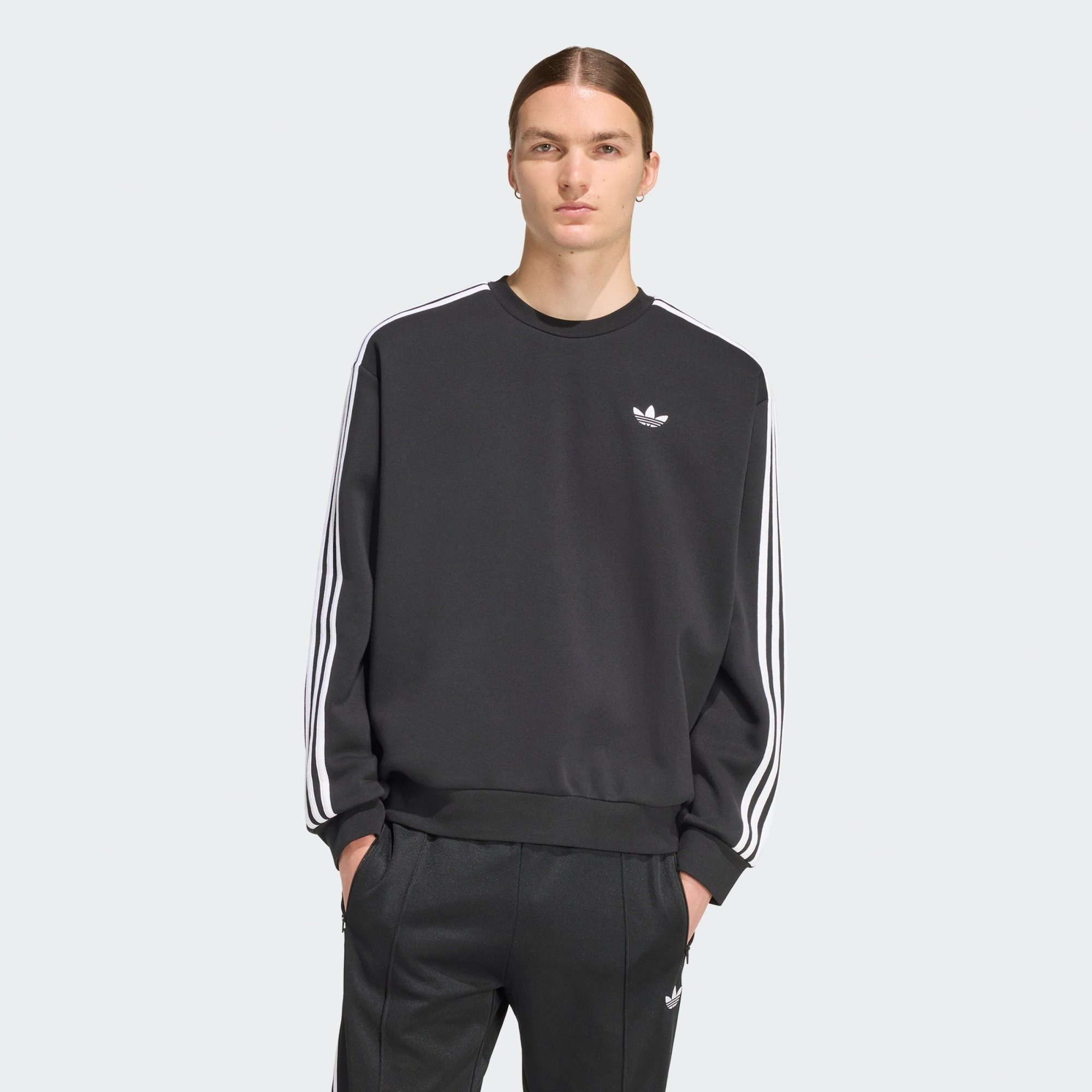 adidas Originals Sweatshirt ADICOLOR 3-STREIFEN OVERSIZED CREWNECK (1-tlg) günstig online kaufen