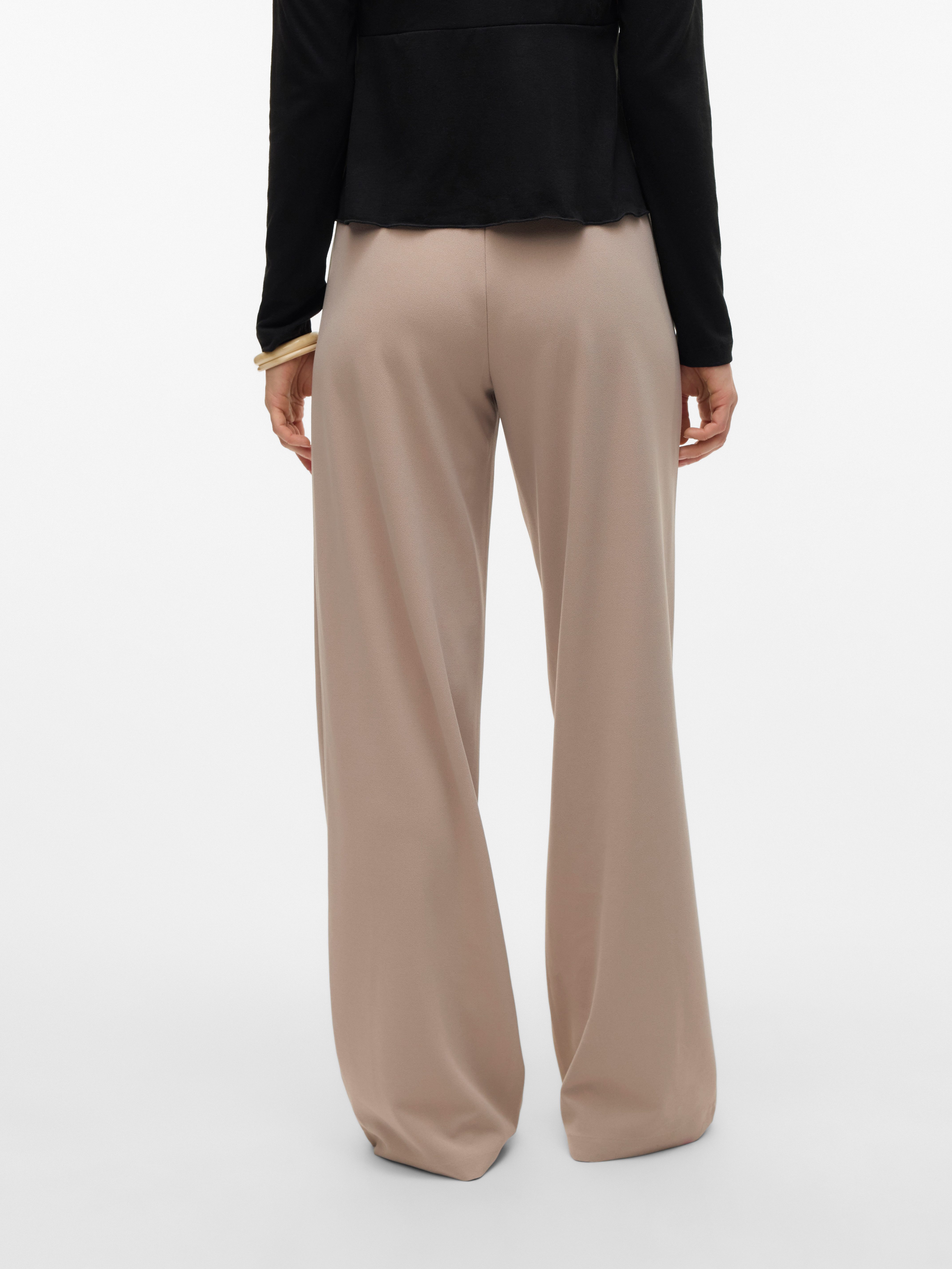 Vero Moda Schlupfhose VMBERLIN ZAMIRA MW WIDE PANT NOOS mit Stretch günstig online kaufen