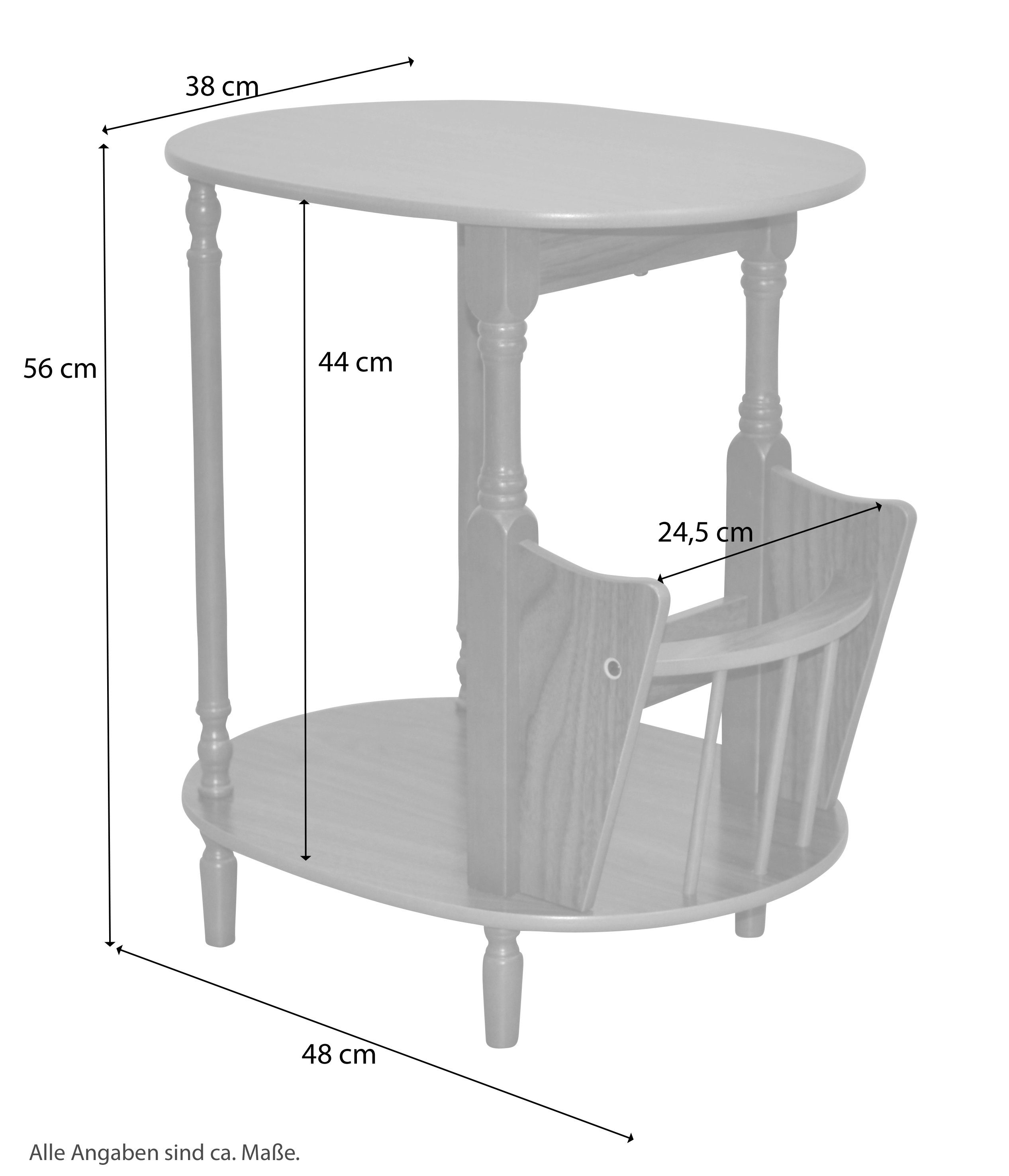 moebel-direkt-online Telefontisch Jason (1-St), in Holzoptik günstig online kaufen