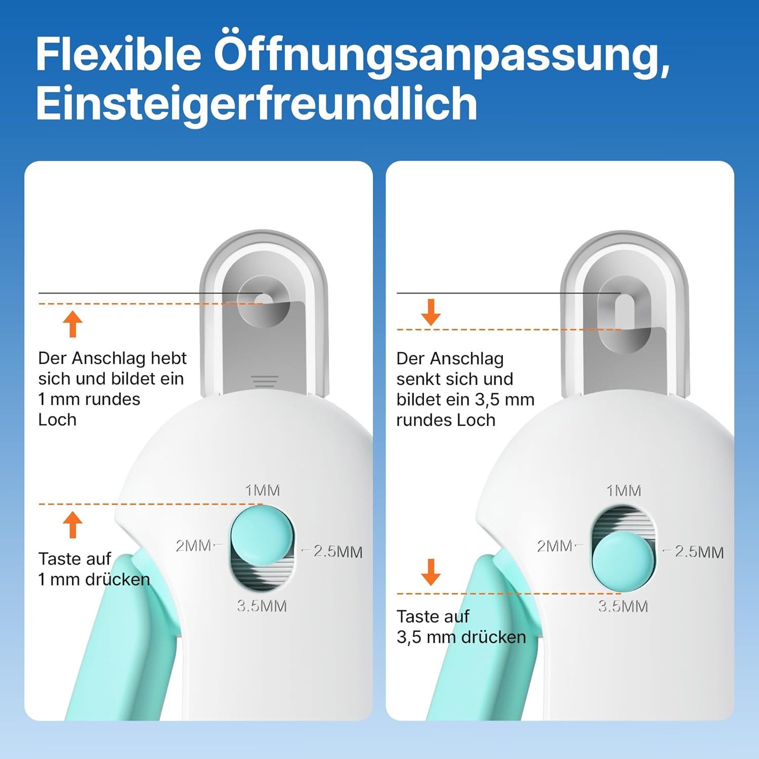 FELIXLEO Krallenschneider Katzennagelschere Größen & Nagelfeile Anti-Spritz, (1-tlg)