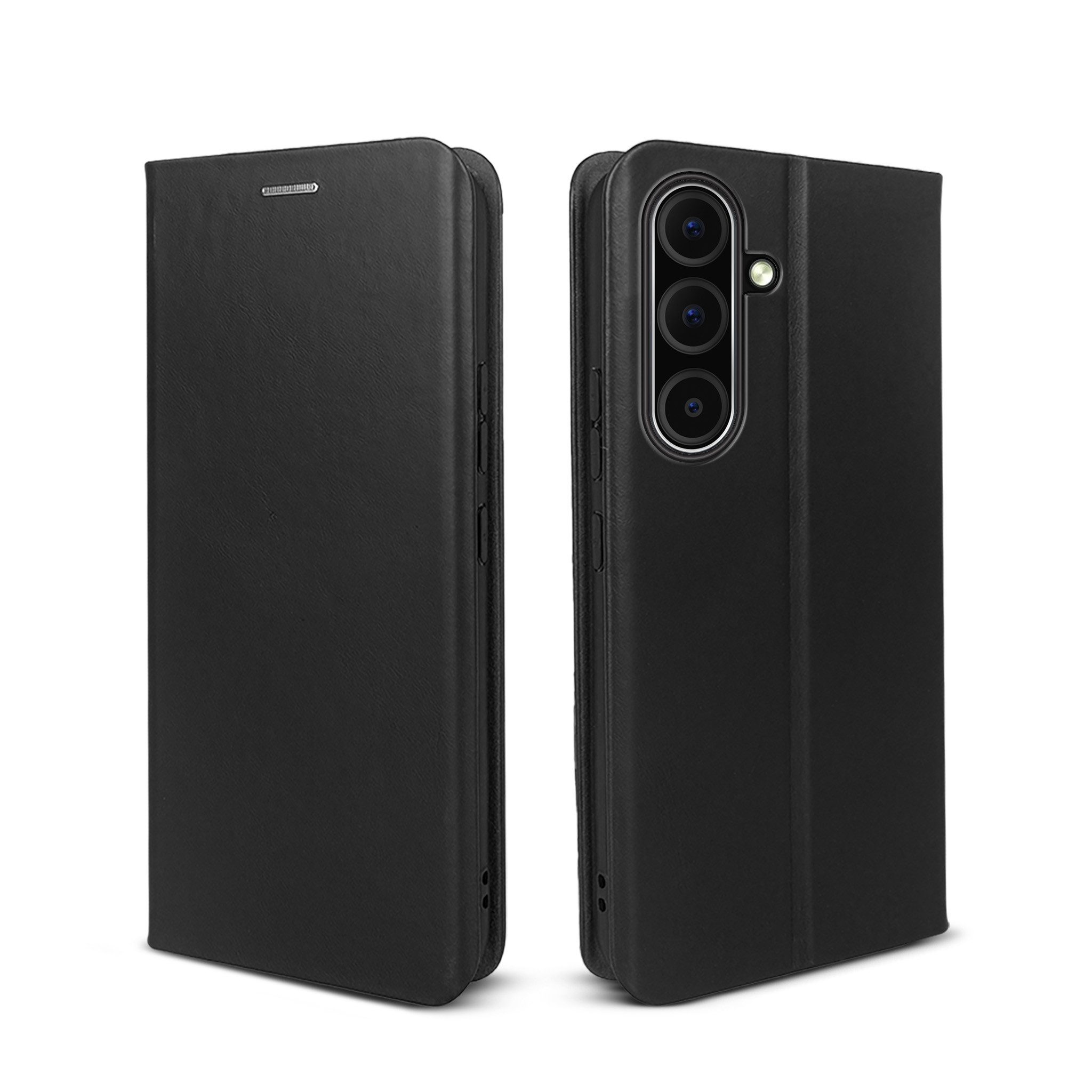 Tec-Expert Handyhülle Echtleder Hülle für Samsung Galaxy A56 5G 6.7 Zoll, 6.7, Cover Klapphülle Case mit Kartenfach RFID Schutz aufstellbar